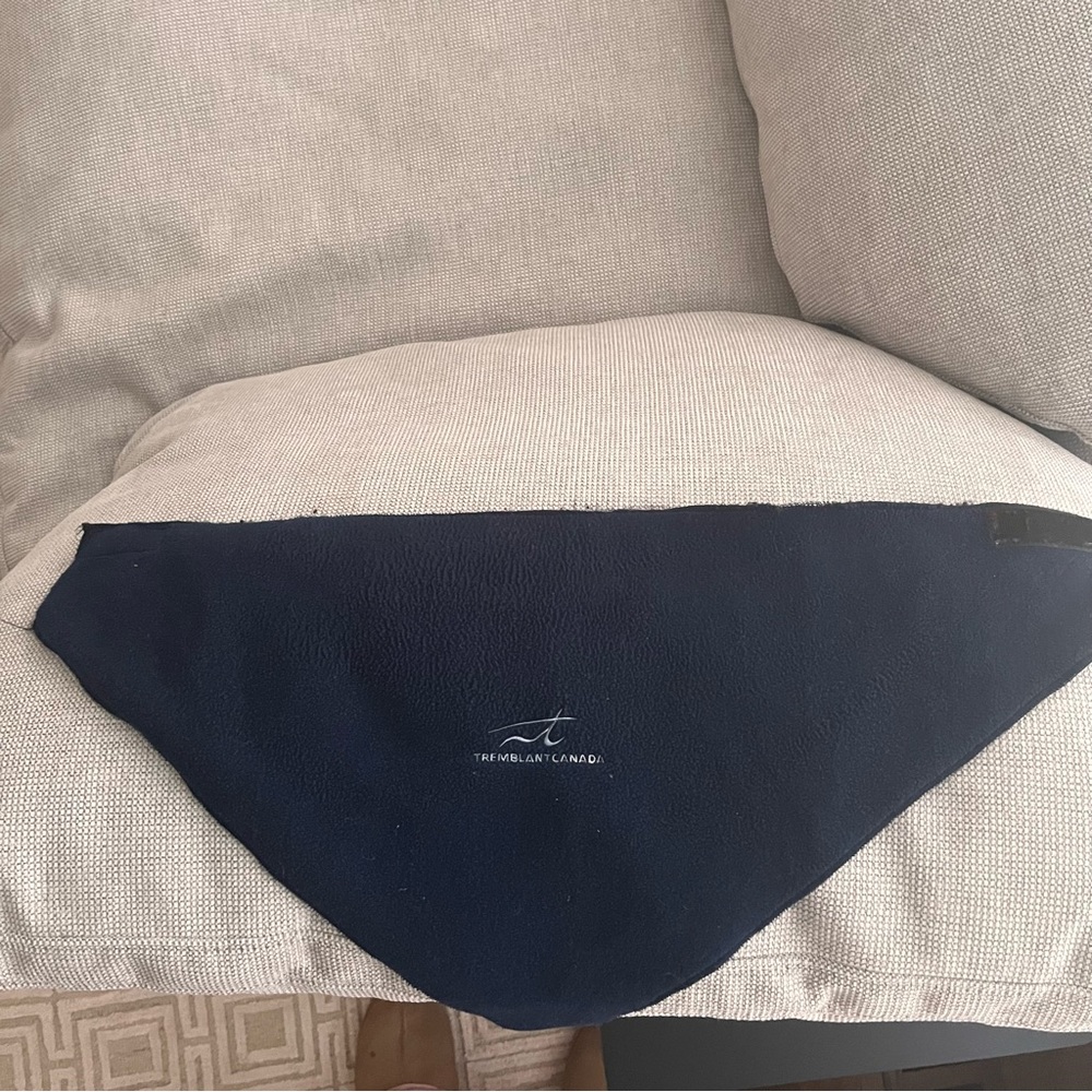 Mens’ Navy Blue Fleece Face Mask for skiing (bandana) from Tremblant ski shop